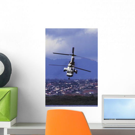 Ch-46 Sea Knight Helicopter Wall Decal