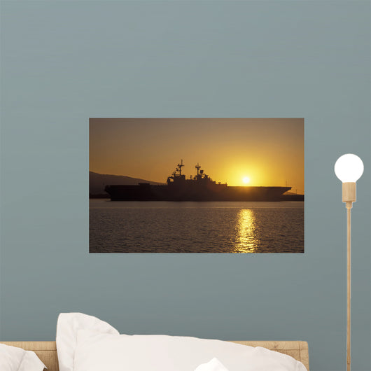 Uss Tarawa Pierside as Wall Decal