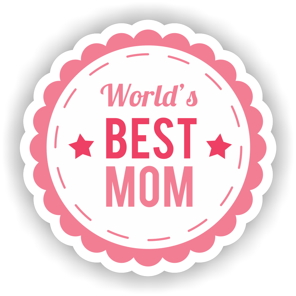 world's best mom Sticker