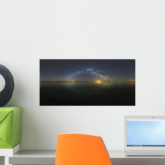 Milky Way with Reflection Wall Decal