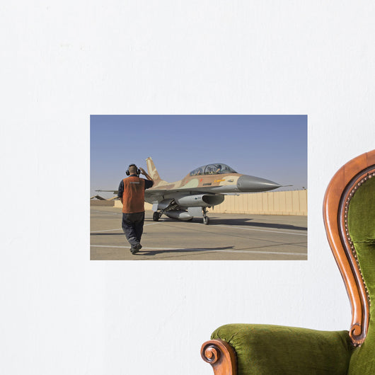 F-16b Netz Israeli Air Wall Decal Design 12