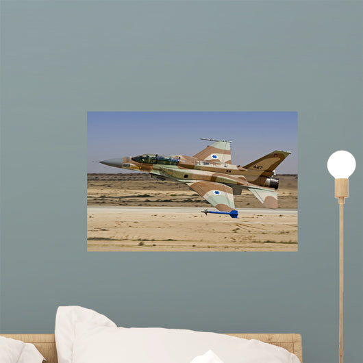 F-16i Sufa Israeli Air Wall Decal Design 3