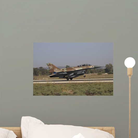 F-16d Barak Israeli Air Wall Decal Design 7
