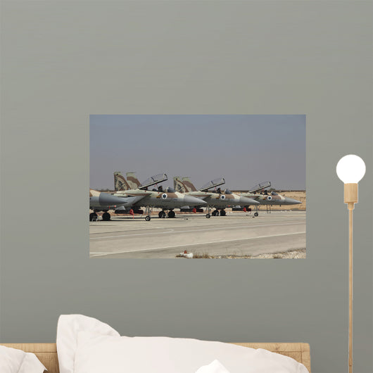 Line F-15i Ra'am Israeli Wall Decal