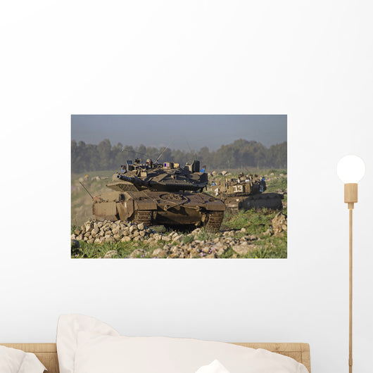 Two Israel Defense Force Wall Decal