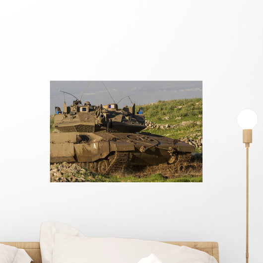 Israel Defense Force Merkava Wall Decal Design 29