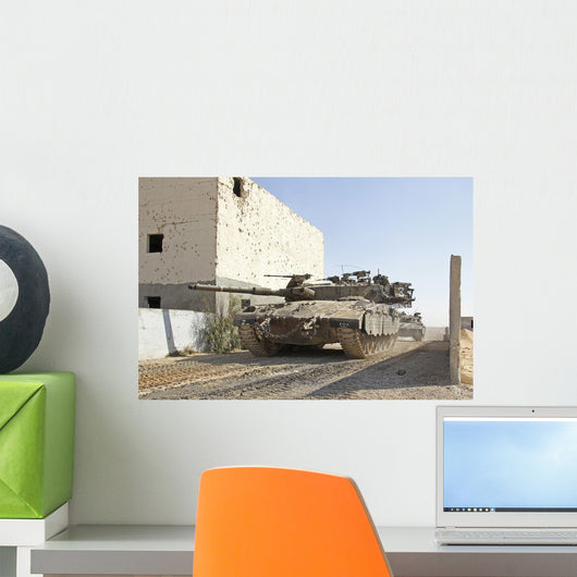 Israel Defense Force Merkava Wall Decal Design 16