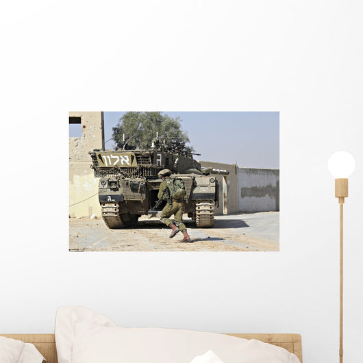 Israel Defense Force Merkava Wall Decal Design 15