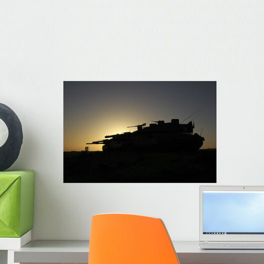 Israel Defense Force Merkava Wall Decal Design 10