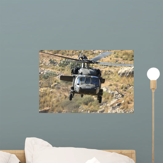 Uh-60l Yanshuf Helicopter Israeli Wall Decal Design 1