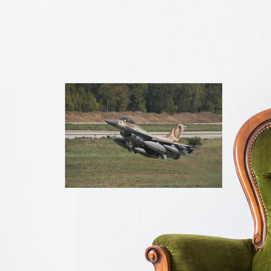 F-16c Barak Israeli Air Wall Decal Design 17