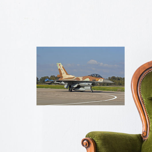 F-16c Barak Israeli Air Wall Decal Design 14