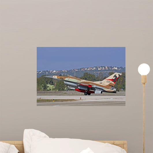 F-16a Netz Israeli Air Wall Decal Design 1