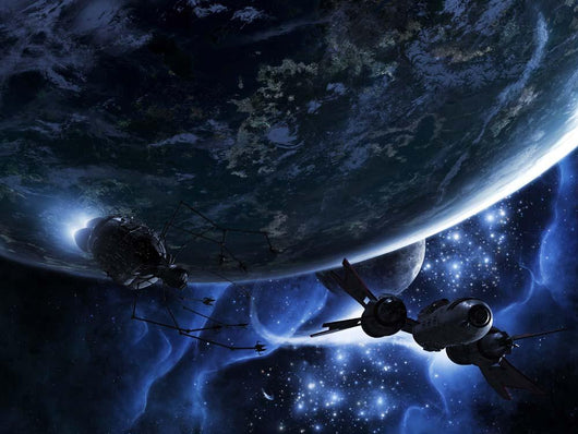 Space Shuttle Tries to Wall Decal Design 1