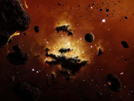Nebula Evaporates Far Distance Wall Decal