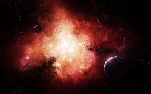Birth Numerous Stars Exposing Wall Decal