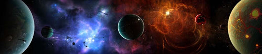 Massive and Crowded Universe Wall Decal