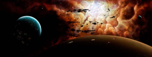 From Busy Planetary System Wall Decal