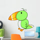 Perched Cute Little Toucan Wall Decal