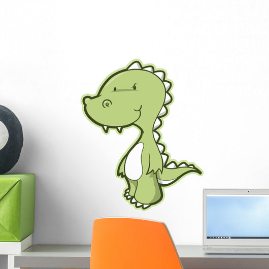 Cute Little Tyrannosaurus Rex Wall Decal