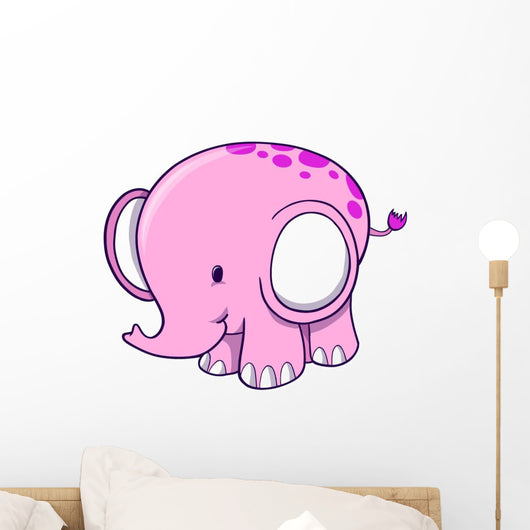 Cute Little Pink Spotted Wall Decal