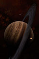 Artist's Concept Ringed Gas Wall Decal