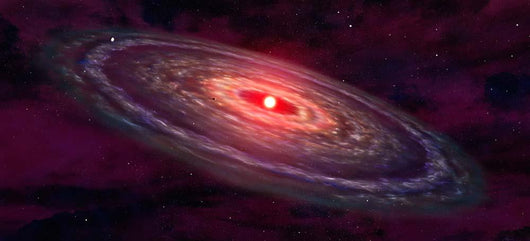 Artist's Concept Protoplanetary Disk Wall Decal