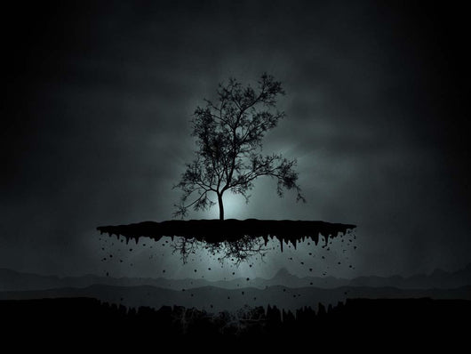 Digitally Generated Image Flying Wall Decal Design 3
