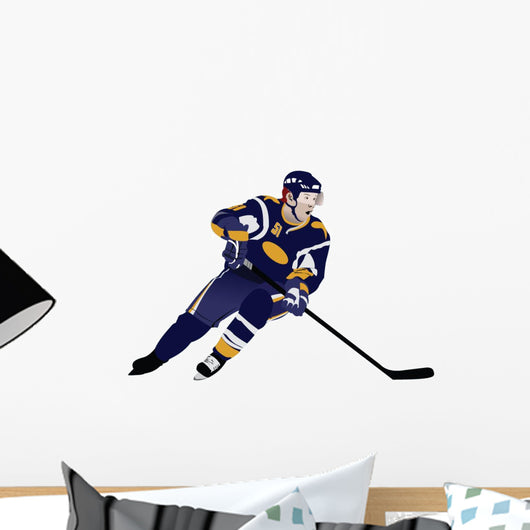 Turning Pro Hockey Wall Decal
