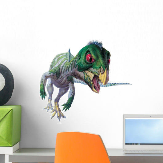 Hypsilophodon is in a grumpy mood. Wall Decal