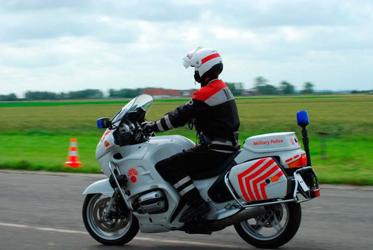 Officer Military Police Belgium Wall Decal