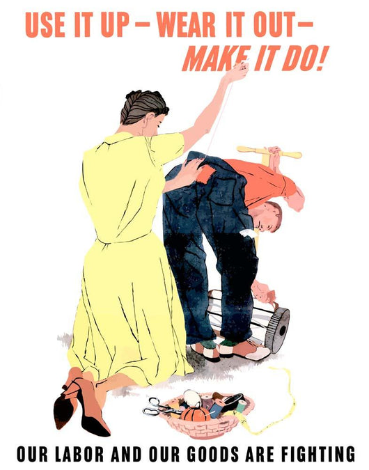 Digitally Restored War Propaganda Wall Decal Design 199