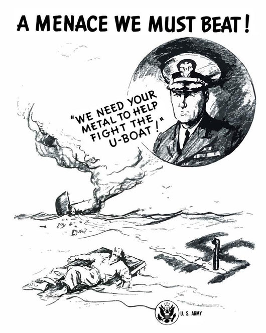 Digitally Restored War Propaganda Wall Decal Design 74