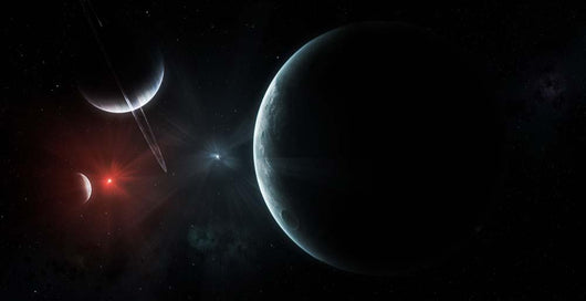 Artist's Concept Binary Star Wall Decal
