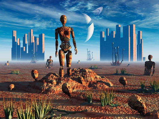 Android Fossils Preserved Sedimentary Wall Decal Design 1