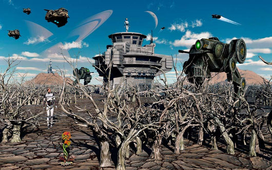 World Stripped Bare from Wall Decal