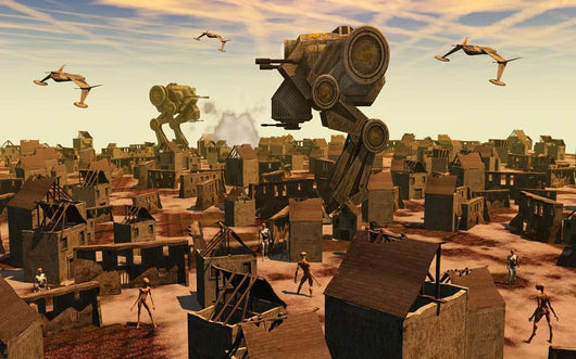 Ruins Earth Type Environment Wall Decal