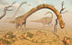 Living Fossilized Omeisaurus Sauropod Wall Decal Design 1