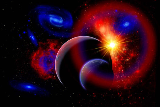 Dramatic Sunrise over Pair Wall Decal