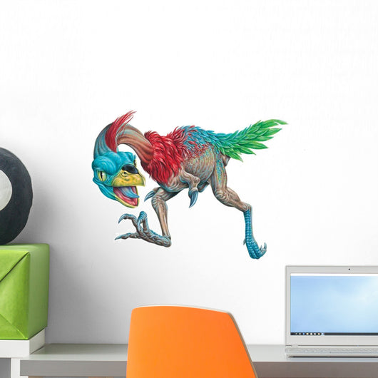 Mononykus running Wall Decal