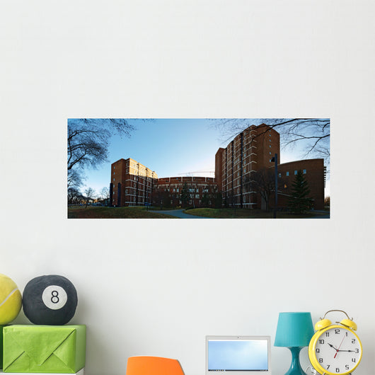 University Alberta Biology Building Wall Decal