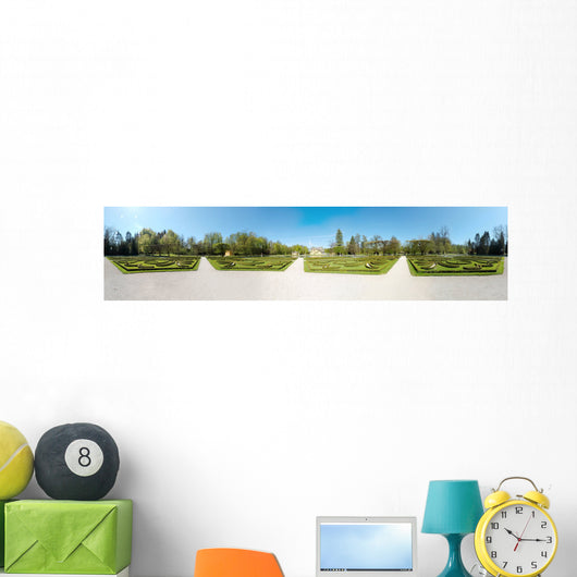 Hellbrunn Panoramic Park Austria Wall Decal