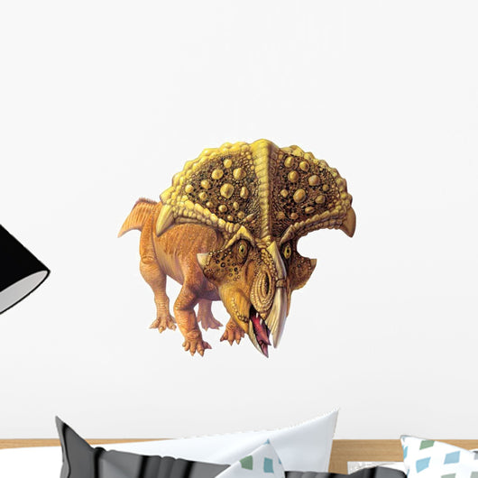Protoceratops Looking for Friends Wall Decal