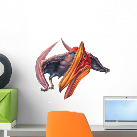 Quetzalcoatlus Looking Around Wall Decal