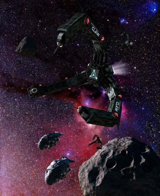 Space Scene Inspired Novels Wall Decal