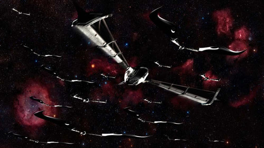 Xeelee Nightfighters Inspired Novels Wall Decal