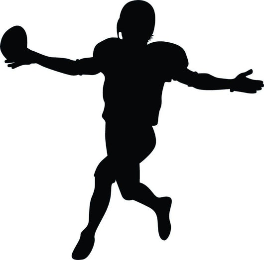 Football Silhouette Wall Decal