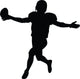 Football Silhouette Wall Decal