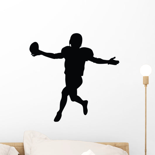 Football Silhouette Wall Decal