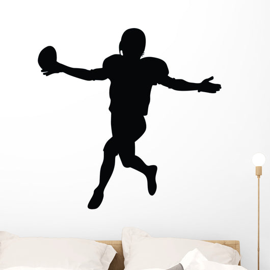 Football Silhouette Wall Decal